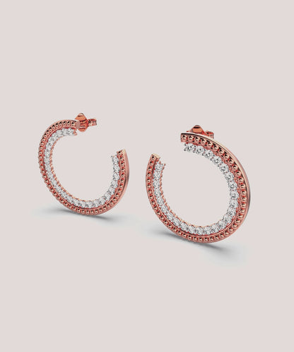 Hoop Huggies Earrings