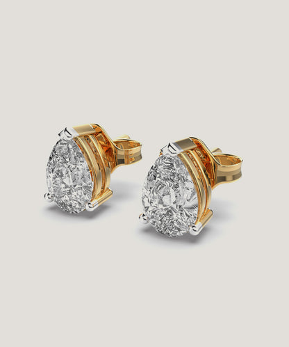 Moissanite Diamond Earring