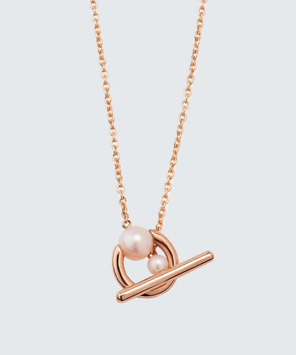 Pearl Pendant Link Chain