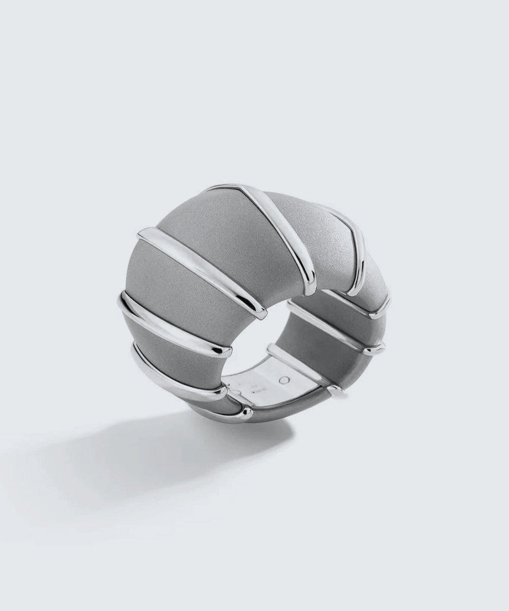 Ring Featuring A Gray Stone Centerpiece