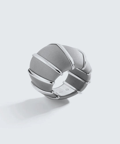 Ring Featuring A Gray Stone Centerpiece