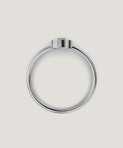 Pleasing Oval Diamond Ring