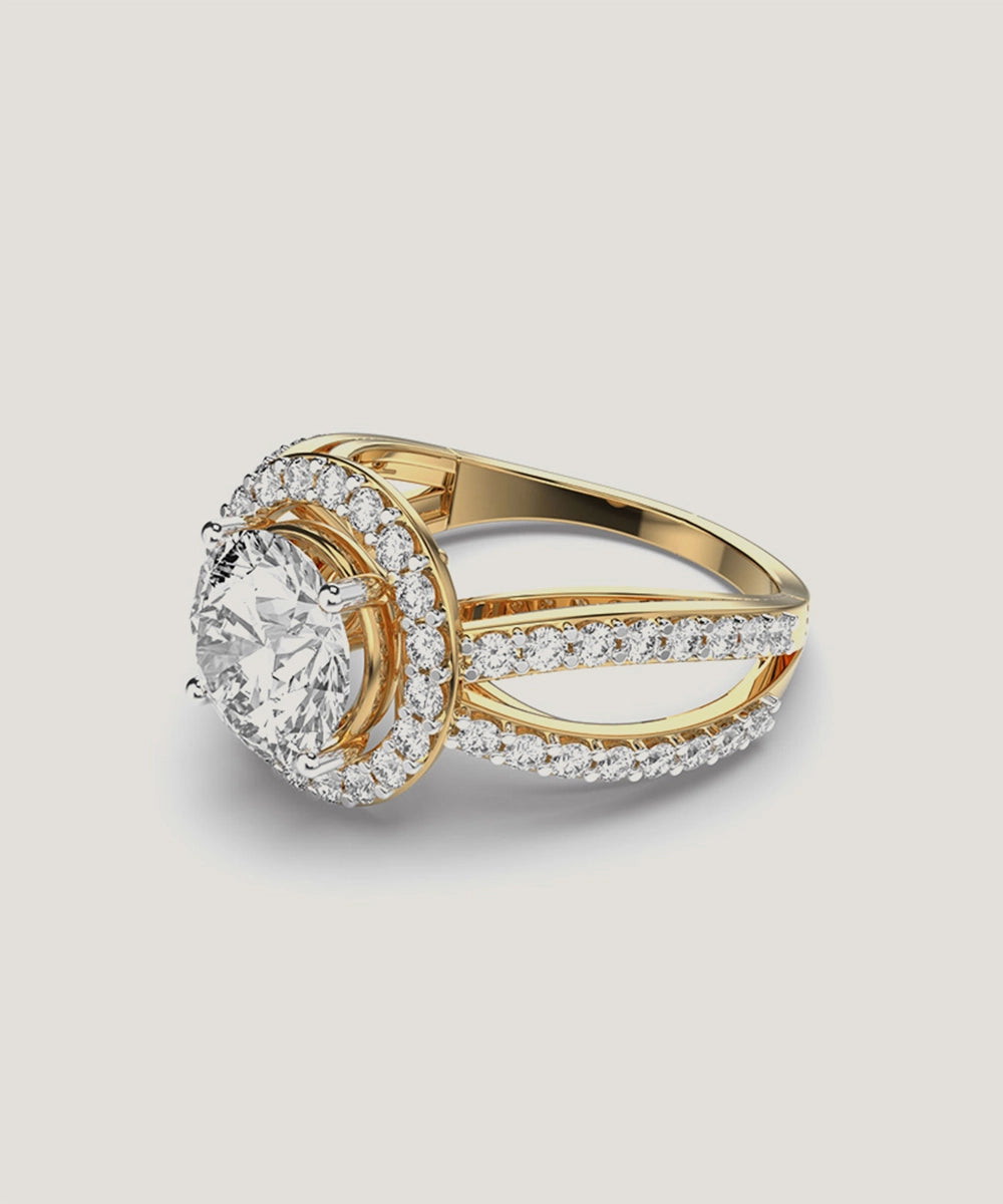 Gold Stone Rings