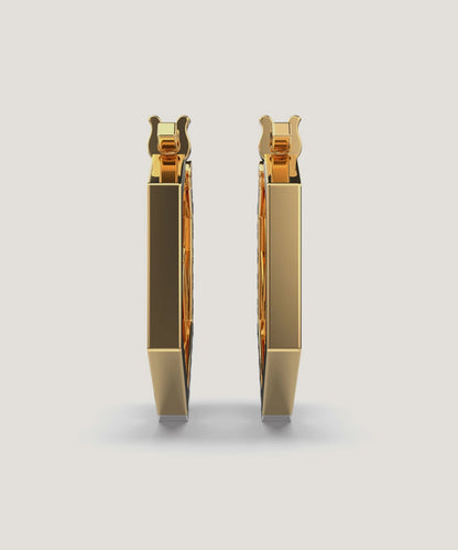 Sterling Huggie Earring