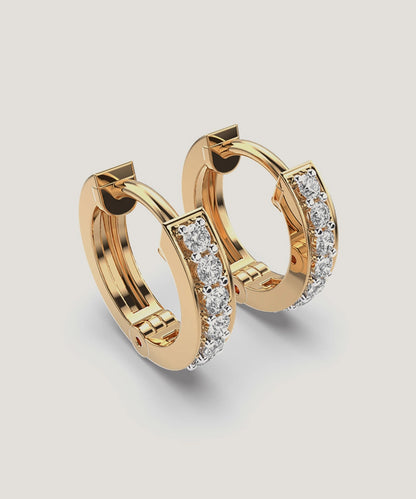 Unisex Casual Hoop Earrings
