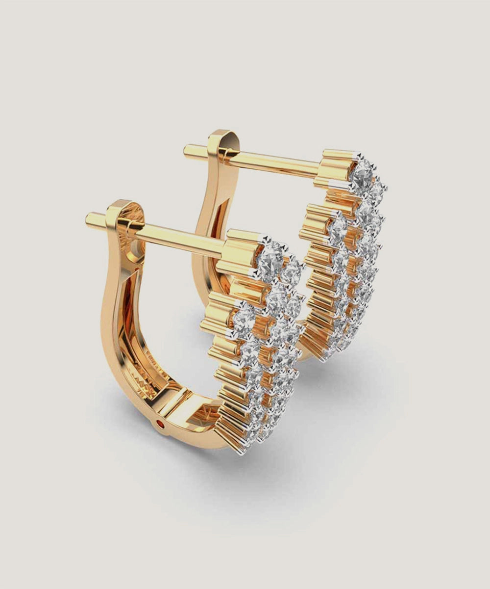 Women's Gold Hoop Earring