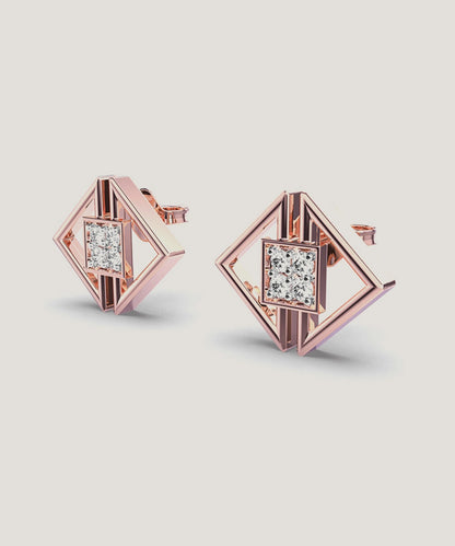 Triangle Stud Earrings