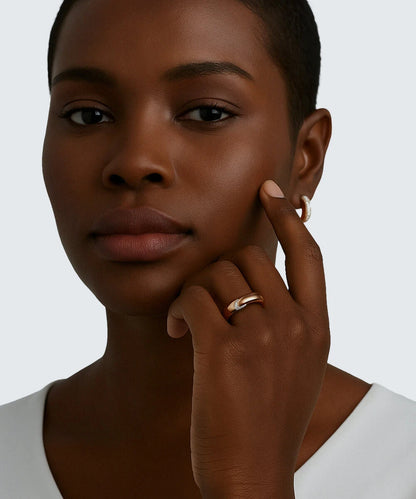 Modern Band For Effortless Style Diamond Ring