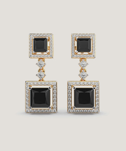Stone Drop Earrings