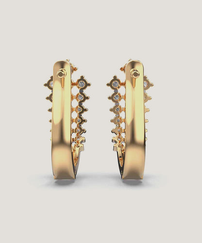 Women's Gold Hoop Earring
