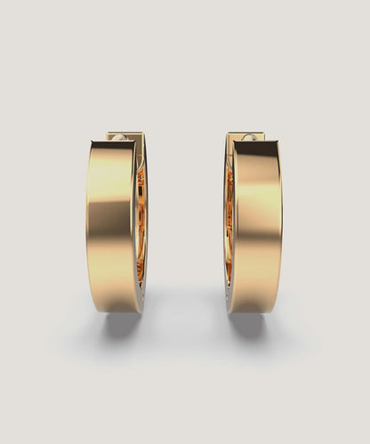 Unisex Casual Hoop Earrings