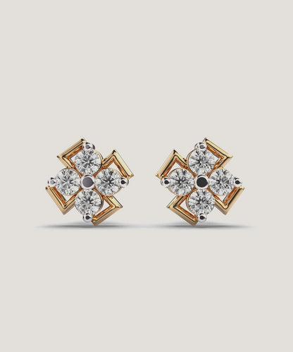 Solitaire Earrings For Women